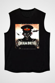Megadeth Siyah Unisex Kolsuz Tişört