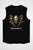 Megadeth Siyah Unisex Kolsuz Tişört
