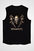 Megadeth Siyah Unisex Kolsuz Tişört