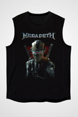 Megadeth Siyah Unisex Kolsuz Tişört