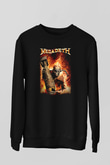 Megadeth Siyah Unisex Sweatshirt