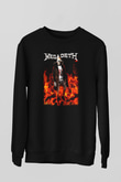 Megadeth Siyah Unisex Sweatshirt