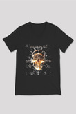 Megadeth Siyah Unisex V Yaka Tişört T-Shirt
