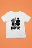 Melvins Baskılı Beyaz Unisex Beyaz Çocuk Tişört - Tshirt