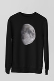 Merkür Siyah Unisex Sweatshirt