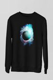 Merkür Siyah Unisex Sweatshirt