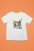 Metallica Baskılı Beyaz Unisex Beyaz Çocuk Tişört - Tshirt