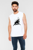 Metallica Beyaz Unisex Kolsuz Tişört