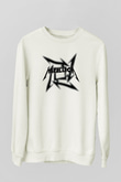 Metallica Beyaz Unisex Sweatshirt