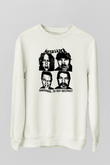 Metallica Hardwired To Self Destruct Beyaz Unisex Sweatshirt