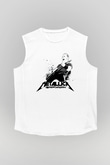 Metallica James Hetfield Beyaz Unisex Kolsuz Tişört