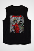 Metallica Siyah Unisex Kolsuz Tişört