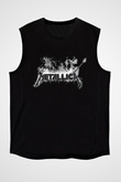 Metallica Siyah Unisex Kolsuz Tişört