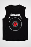 Metallica Siyah Unisex Kolsuz Tişört