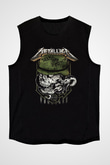 Metallica Siyah Unisex Kolsuz Tişört