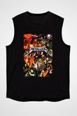 Metallica Siyah Unisex Kolsuz Tişört