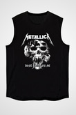 Metallica Siyah Unisex Kolsuz Tişört