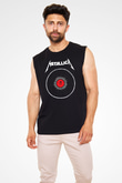 Metallica Siyah Unisex Kolsuz Tişört