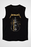 Metallica Siyah Unisex Kolsuz Tişört