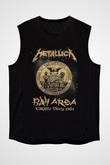 Metallica Siyah Unisex Kolsuz Tişört