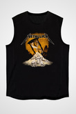 Metallica Siyah Unisex Kolsuz Tişört