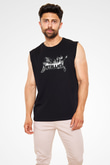 Metallica Siyah Unisex Kolsuz Tişört