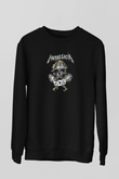 Metallica Siyah Unisex Sweatshirt