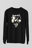 Metallica Siyah Unisex Sweatshirt
