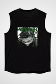 Method Man Baskılı Unisex Siyah Kolsuz Tişört