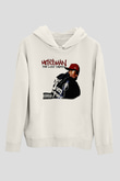 Method Man Beyaz Unisex Kapşonlu Sweatshirt