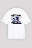 Method Man Beyaz Unisex Oversize Tişört T-Shirt
