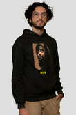 Method Man Siyah Unisex Kapüşonlu Sweatshirt