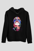 Method Man Siyah Unisex Kapüşonlu Sweatshirt