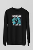 Method Man Siyah Unisex Sweatshirt