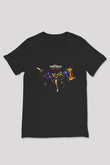 Metroid Prime Siyah Unisex V Yaka Tişört