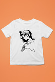 Mf Doom Baskılı Beyaz Unisex Beyaz Çocuk Tişört - Tshirt