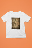 Michael Faraday Baskılı Unisex Beyaz Çocuk Tişörtü - Tshirt