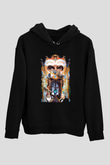 Michael Jackson Siyah Unisex Hoodie