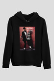 Michael Jackson Siyah Unisex Hoodie