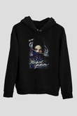 Michael Jackson Siyah Unisex Hoodie