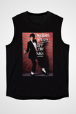 Michael Jackson Siyah Unisex Kolsuz Tişört