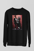 Michael Jackson Siyah Unisex Sweatshirt