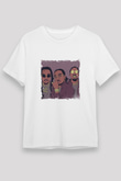 Migos Baskılı Unisex Beyaz Tişört
