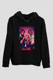Migos Siyah Unisex Kapüşonlu Sweatshirt