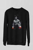 Mike Tyson Siyah Unisex  Sweatshirt