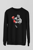 Mike Tyson Siyah Unisex Sweatshirt