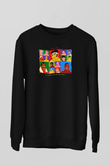 Mike Tyson's Punch-Out! Siyah Unisex  Sweatshirt