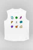 Mikrobiyolog Beyaz Unisex Kolsuz Tişört
