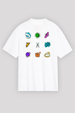 Mikrobiyolog Beyaz Unisex Oversize Tişört T-Shirt