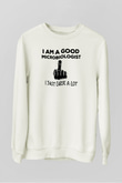 Mikrobiyolog Beyaz Unisex Sweatshirt